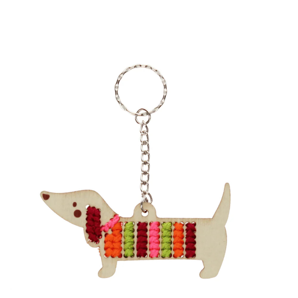 Stitch Your Own Keyring - Sausage Dog