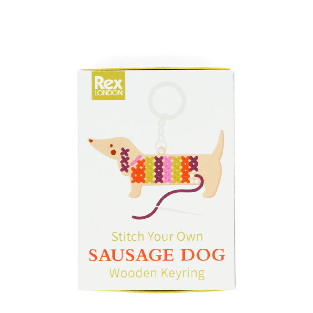 Stitch Your Own Keyring - Sausage Dog