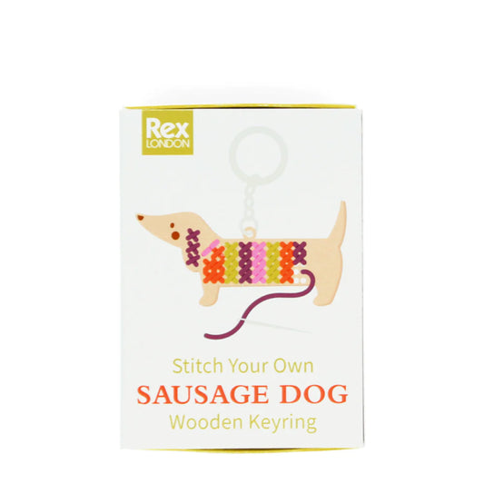 Stitch Your Own Keyring - Sausage Dog