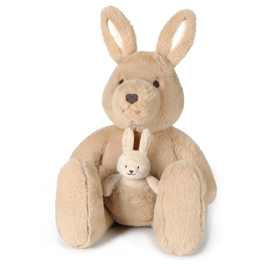 Kip Kangaroo (Angora) Soft Toy | 17"/43cm