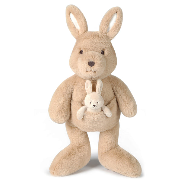 Kip Kangaroo (Angora) Soft Toy 17"/43cm