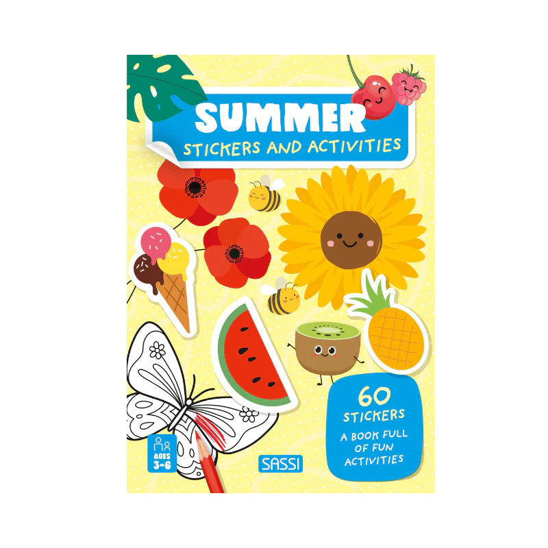 Stickers and Activities Book - Summer