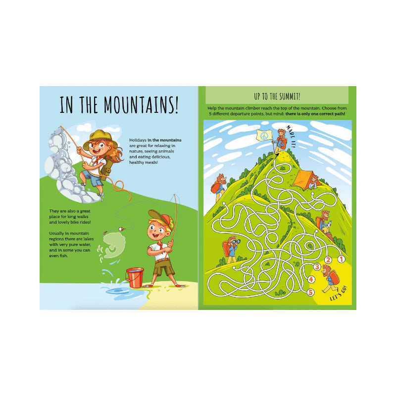 Stickers and Activities Book - Holidays