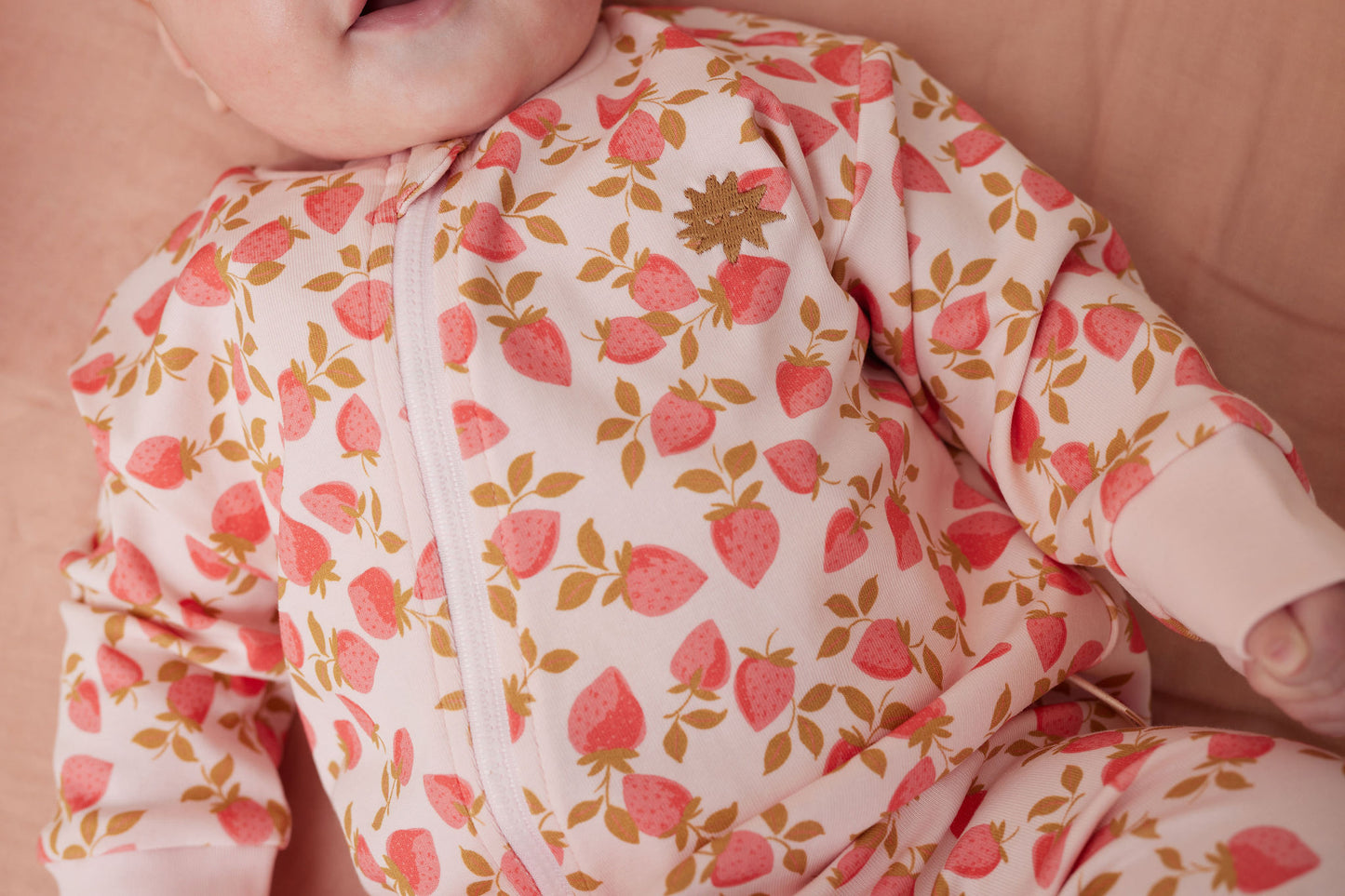 Strawberry Dreams Zip All-In-One