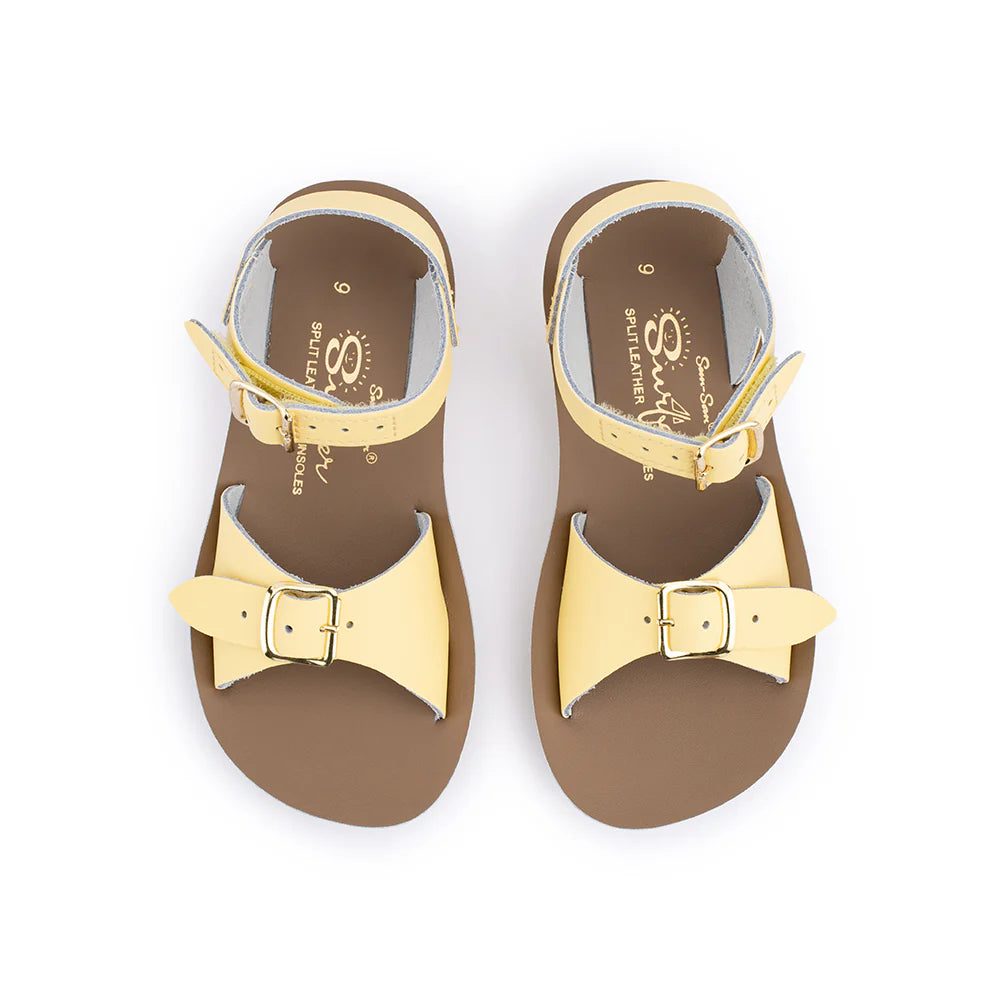 Sun-San Surfer - Hook & Loop (Velcro) - Butter Yellow Kids NEW!