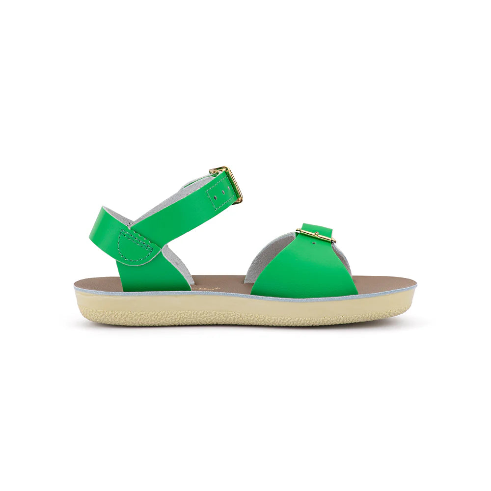 Kelly Green Hook & Loop Sun-Surfer Sandal