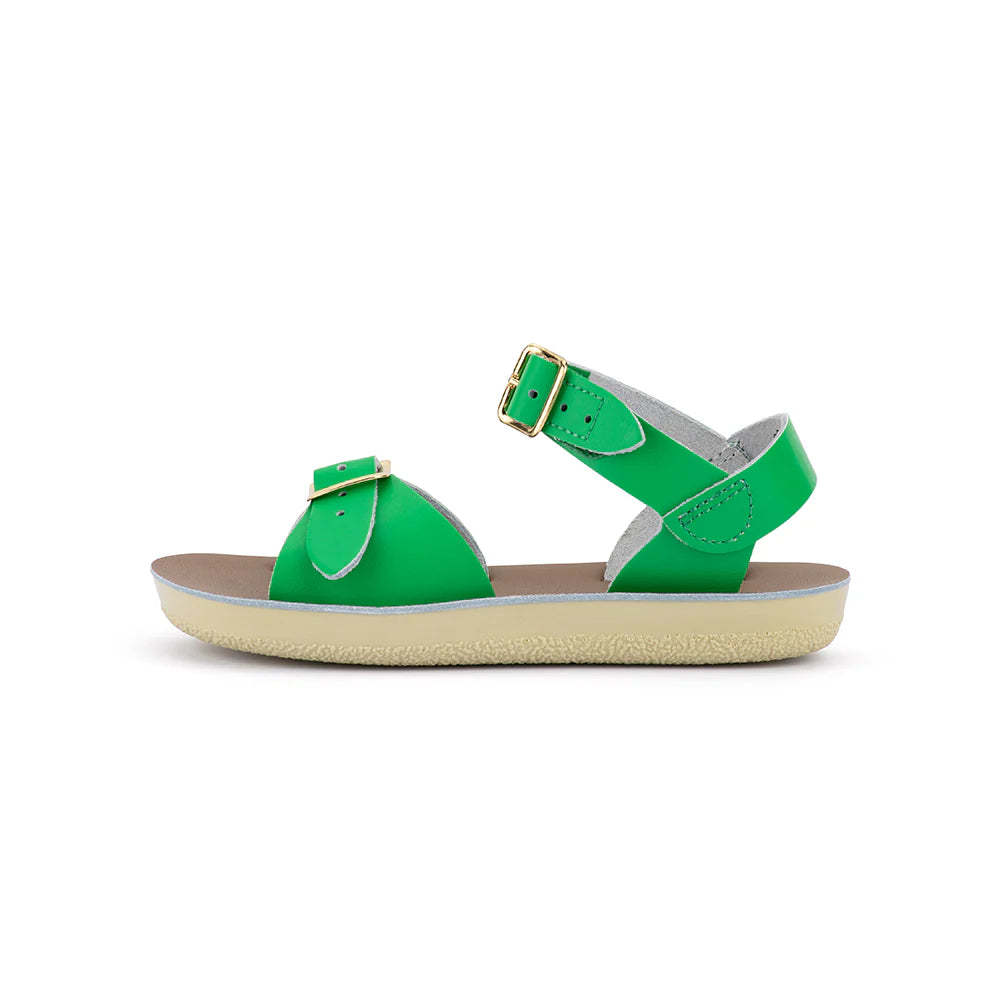 Kelly Green Hook & Loop Sun-Surfer Sandal