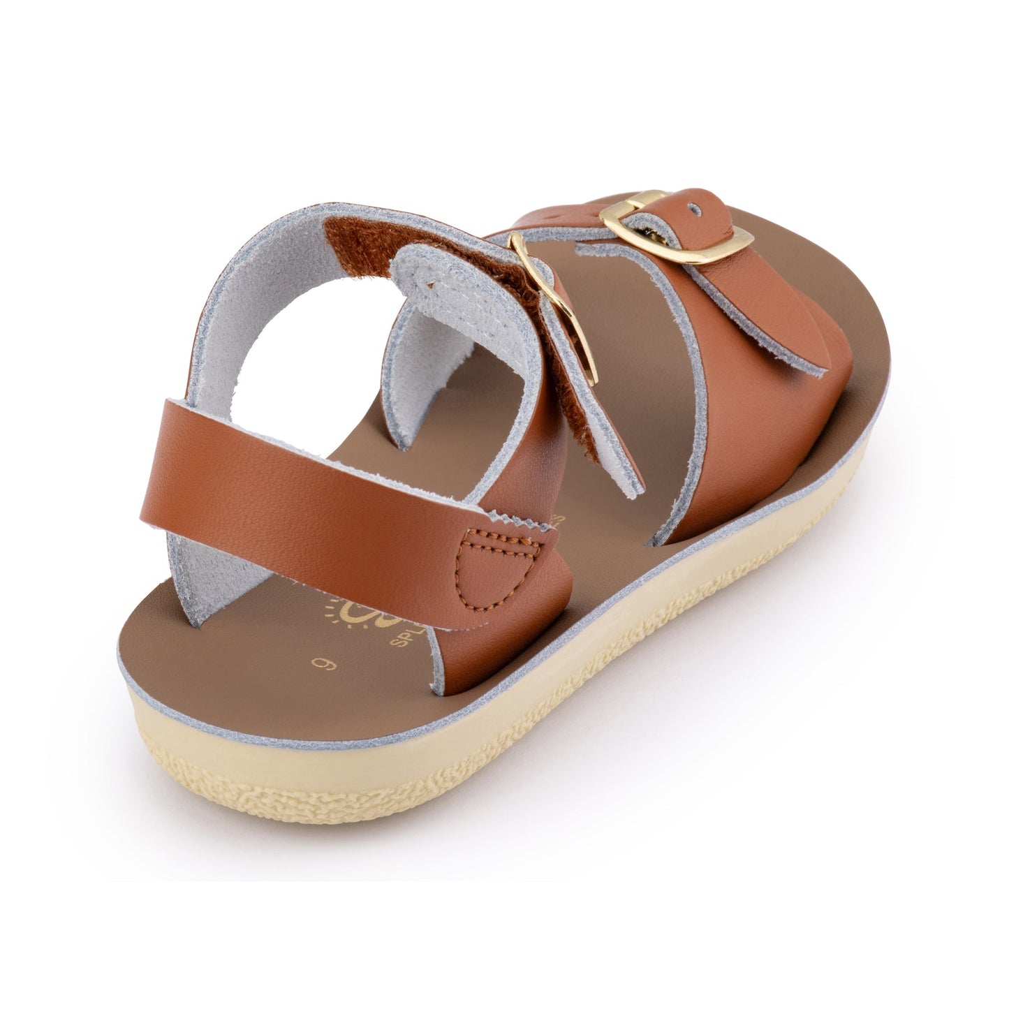 Tan Hook & Loop Sun-San Surfer Sandal
