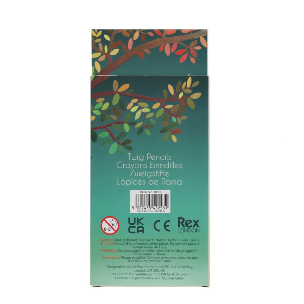 Twig colouring pencils -Set of 6