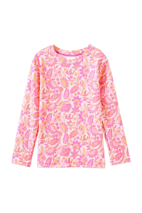 Wild Paisley Rash Vest