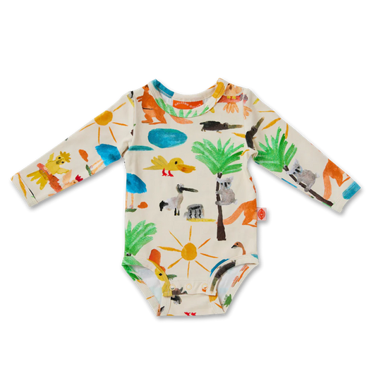 Yo's Country Long Sleeve Bodysuit
