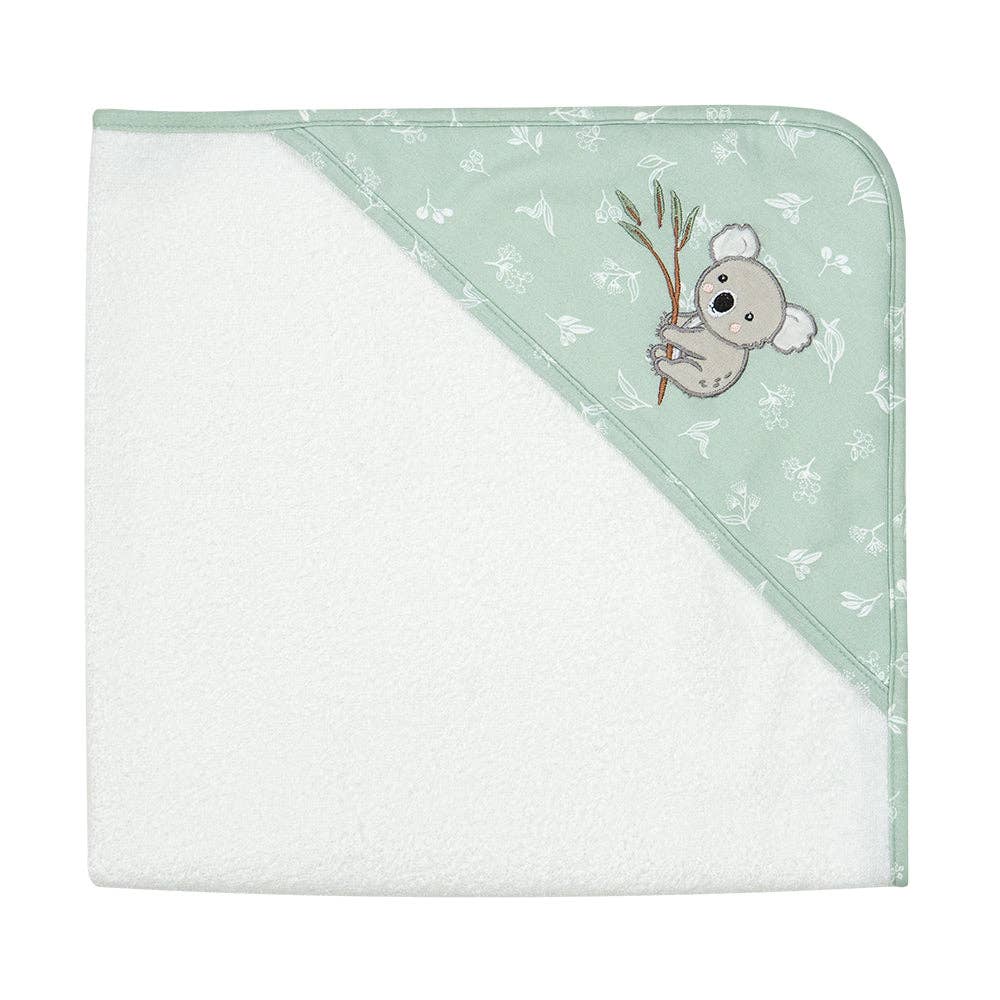 Organic Hooded Towel - Australiana