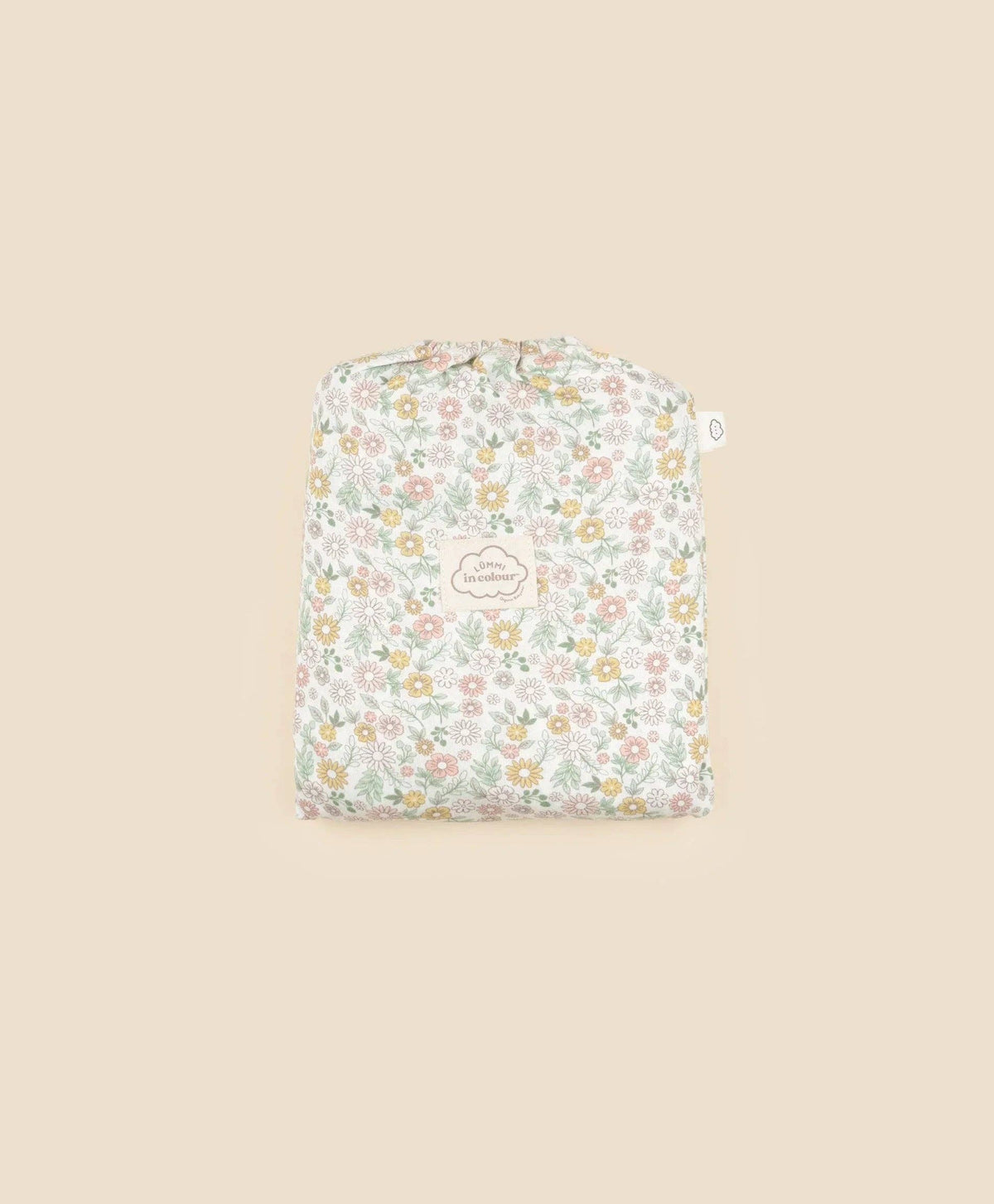 Organic Cotton Cot Sheet - Daisies