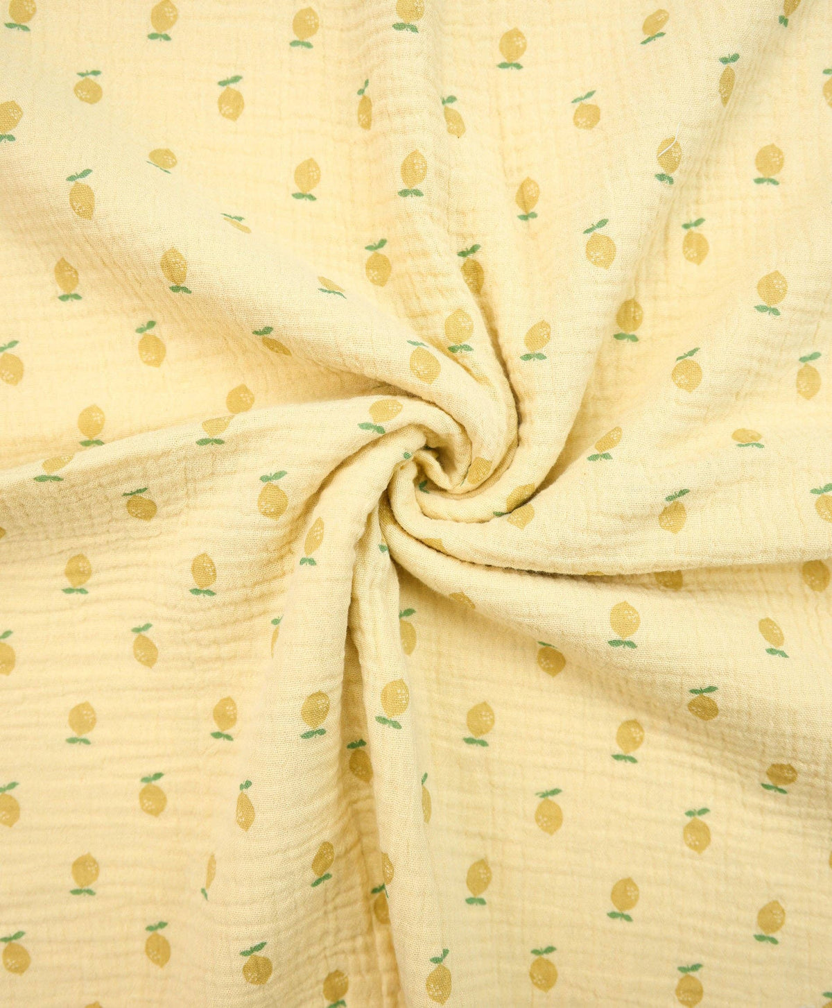 Organic Cotton Muslin Swaddle Wrap - Lemons