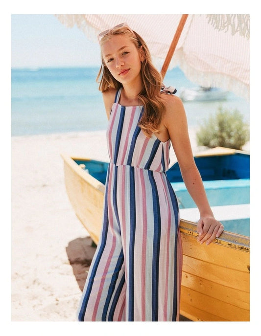 Alexandra Jumpsuit 8-14 Years in Stripe