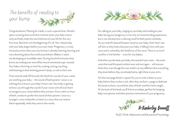 Bedtime Book for Bump: A Keepsake to Share & Treasure for a Lifetime