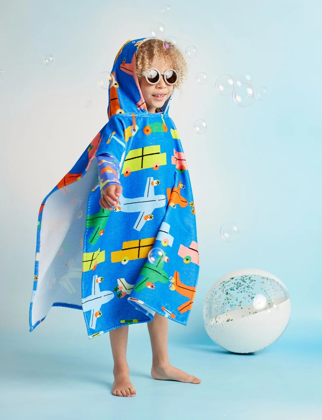 Poncho Towel / Beep Beep