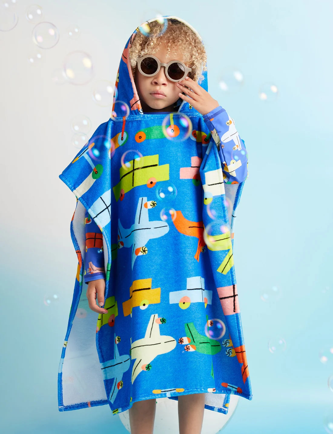 Poncho Towel / Beep Beep