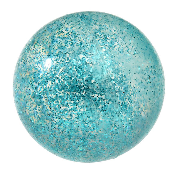 Blue Owl Glitter Bouncy Ball