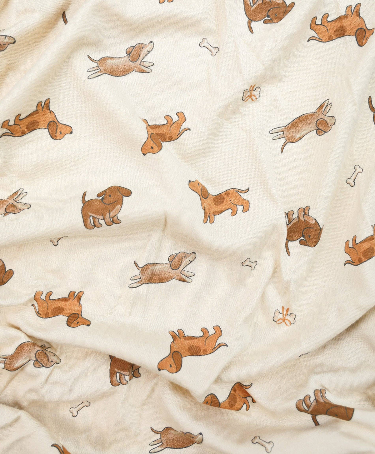 Organic Cotton Swaddle Wrap - Dachshund Dog