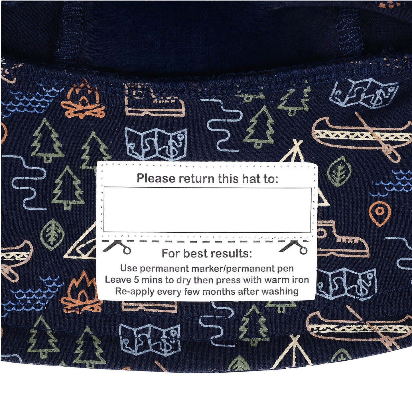 Classic Bucket Sun Hat - Camper