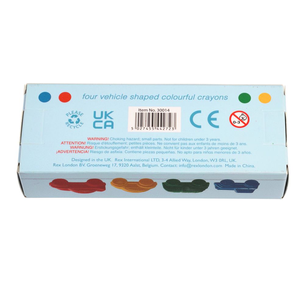 Road Trip Car Crayons Set