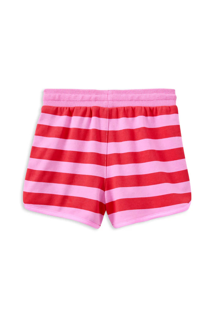 Cherry Stripe Shorts