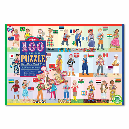 Children of World 100 Piece Puzzle