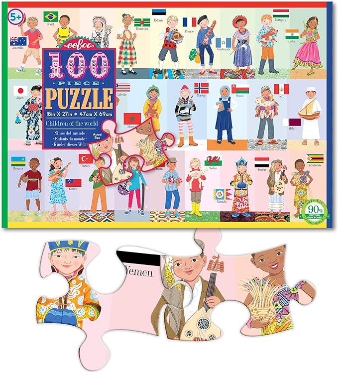 Children of World 100 Piece Puzzle