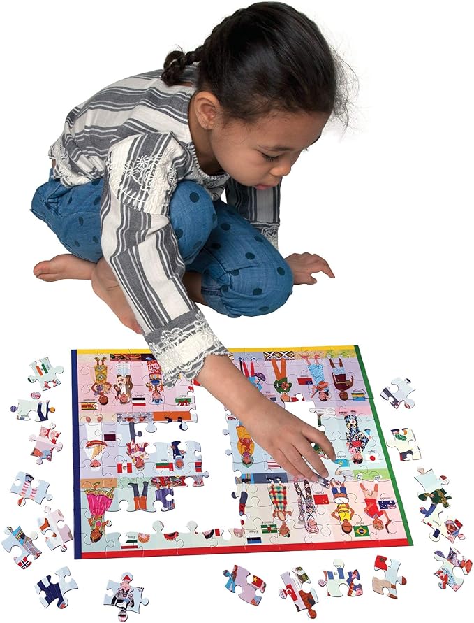 Children of World 100 Piece Puzzle