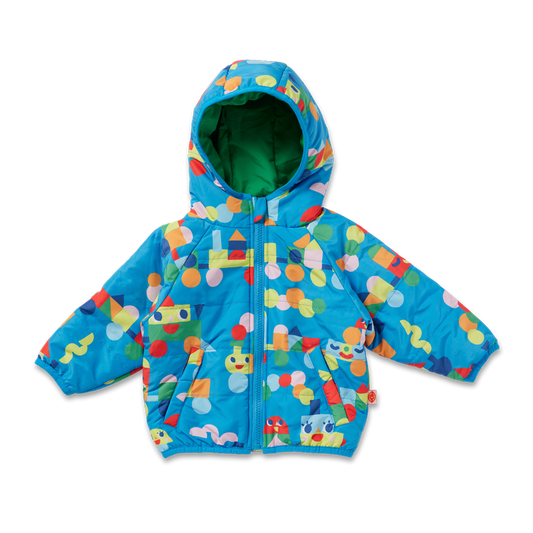 Rainbow Express Kids Puffer Jacket