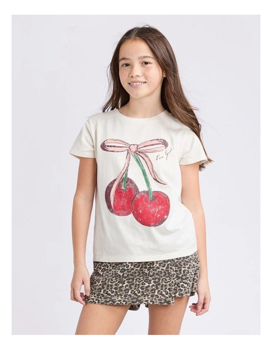 Chloe Cherry Tee (Sizes 8-16)