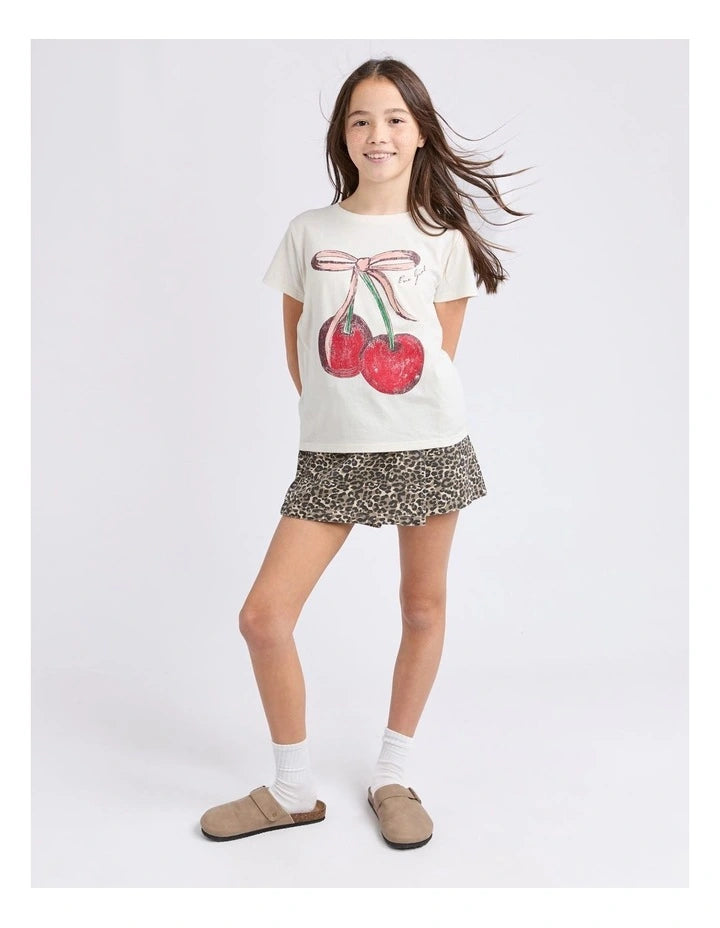 Chloe Cherry Tee (Sizes 8-16)