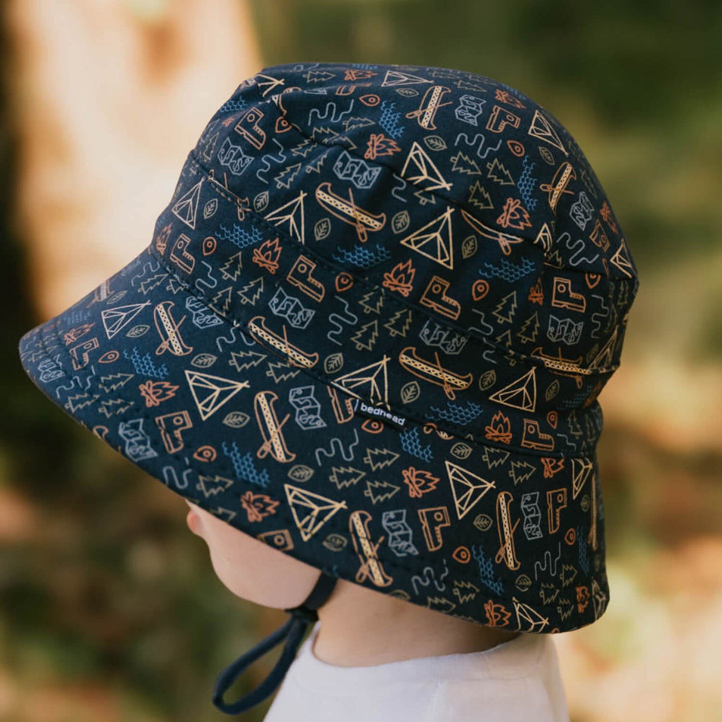 Classic Bucket Sun Hat - Camper