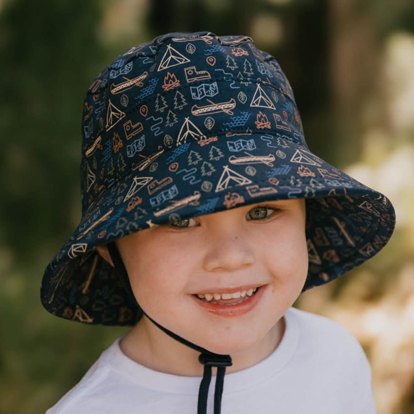 Classic Bucket Sun Hat - Camper