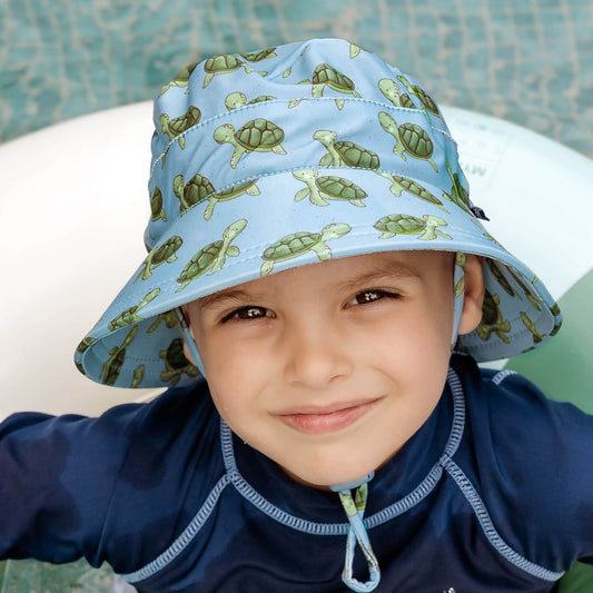 Classic Swim Bucket Beach Hat - Sheldon
