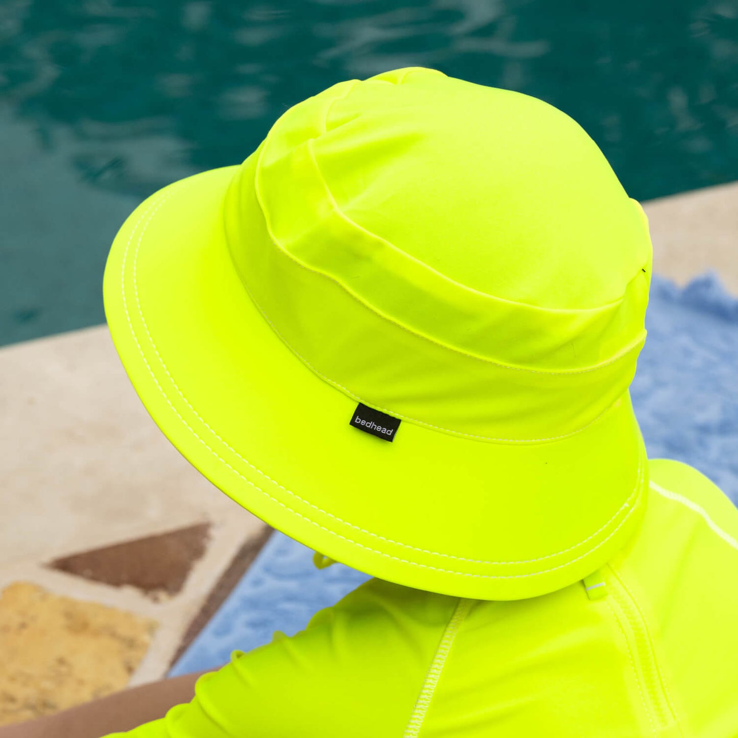 Classic Swim Bucket Beach Hat - Sunburst