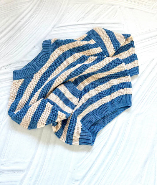 Cosy Knit in Vintage Blue