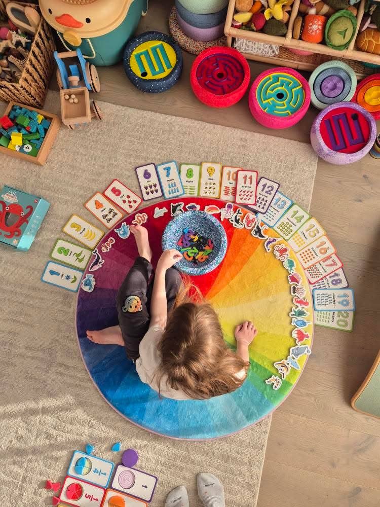 Flashcards and 123 Magnetic Numbers
