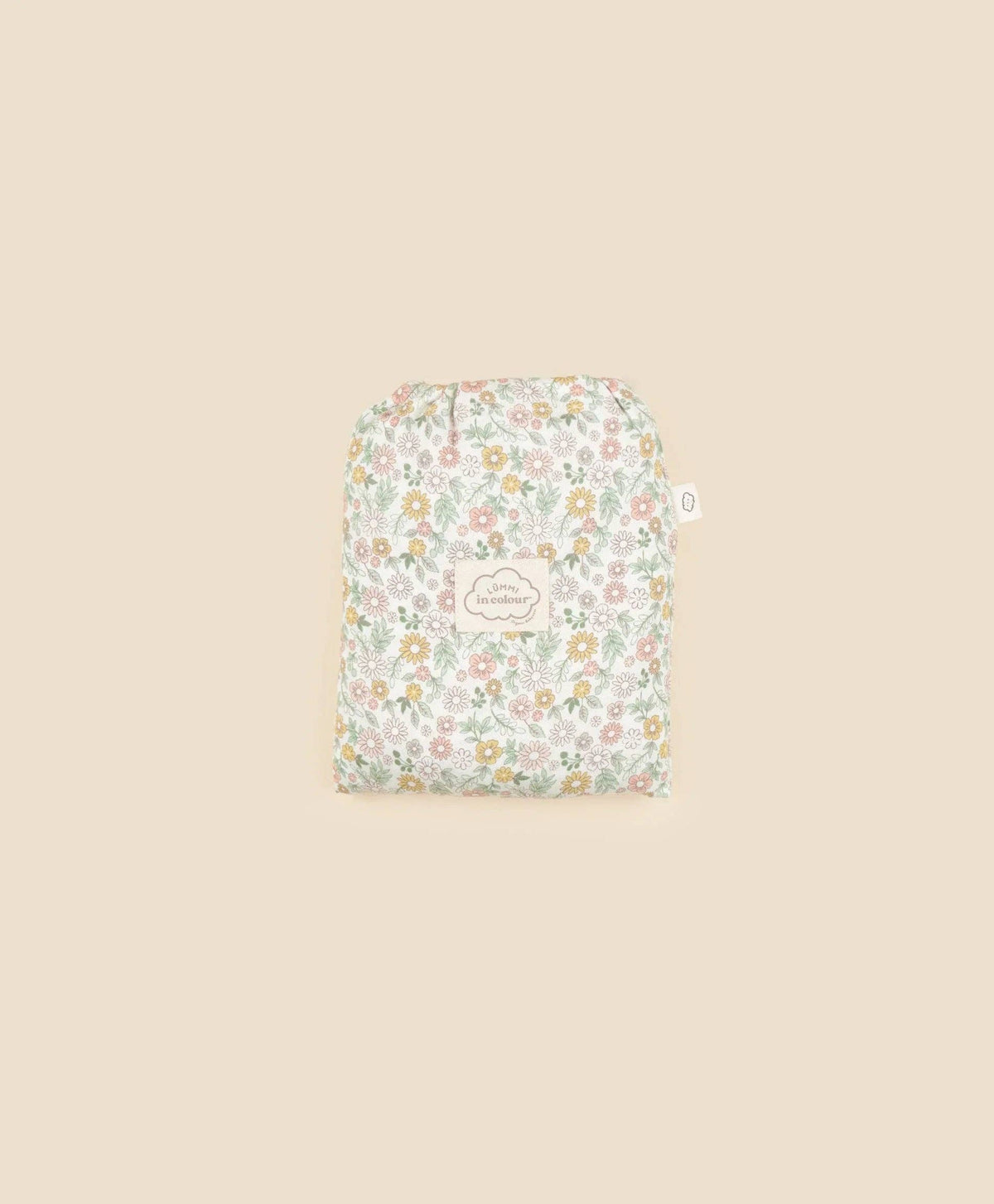 Organic Cotton Bassinet Sheet - Daisies