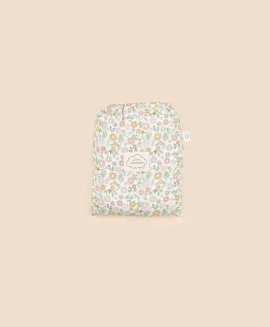 Organic Cotton Bassinet Sheet - Daisies