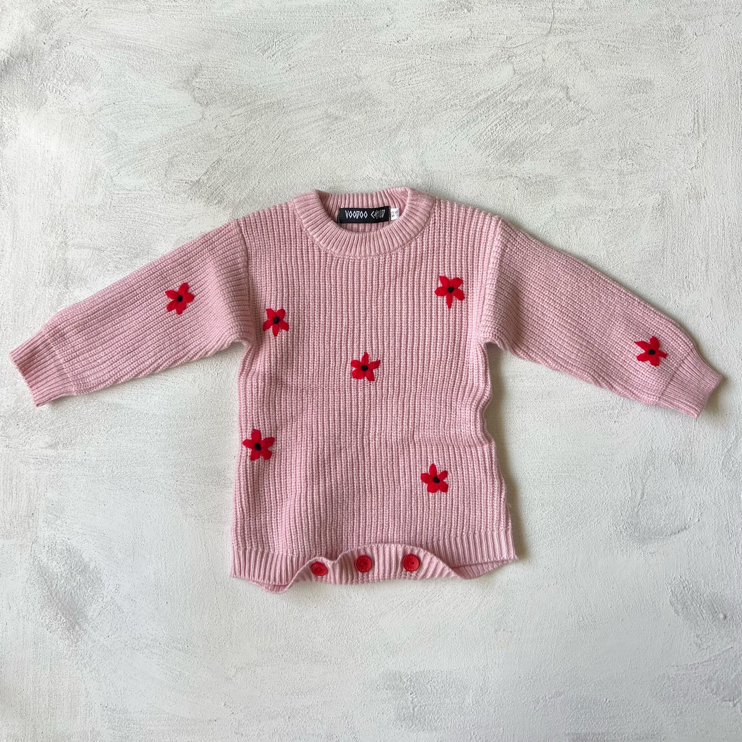 Daisy Knit Romper