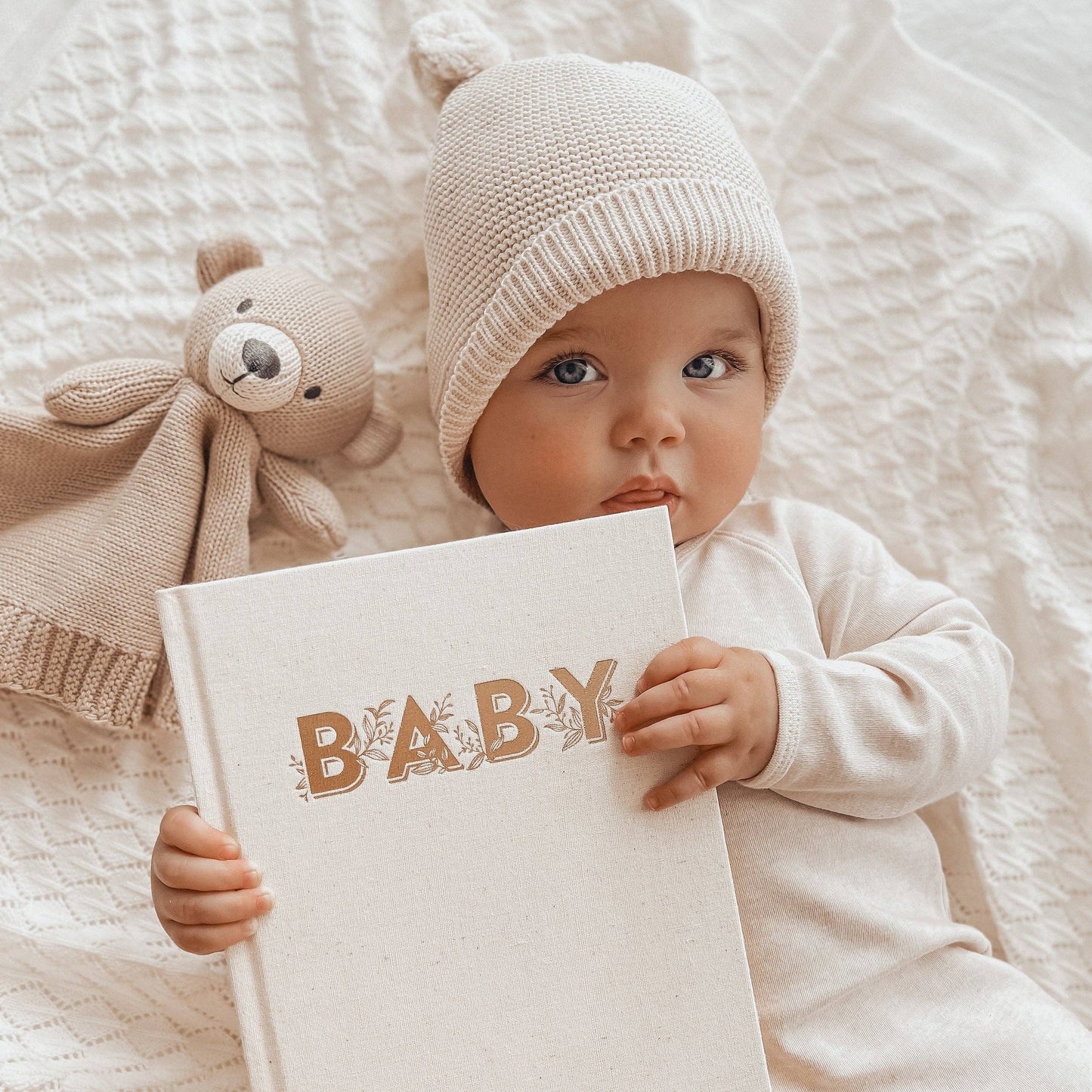 Mini Baby Book - Oatmeal