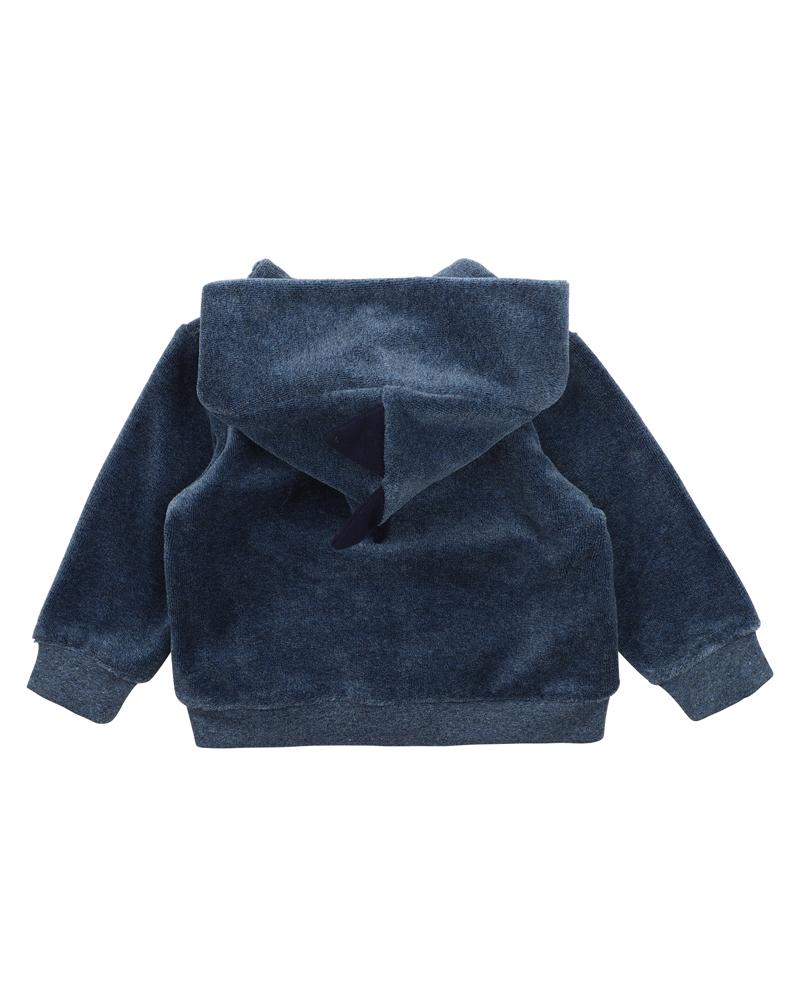 Dragon Velour Zip Hoodie