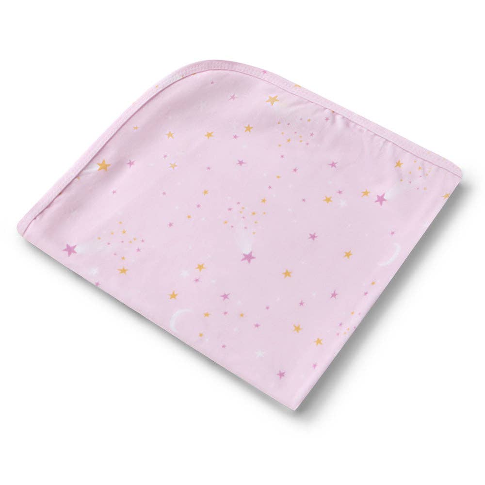 Twinkle Organic Jersey Wrap & Topknot Set