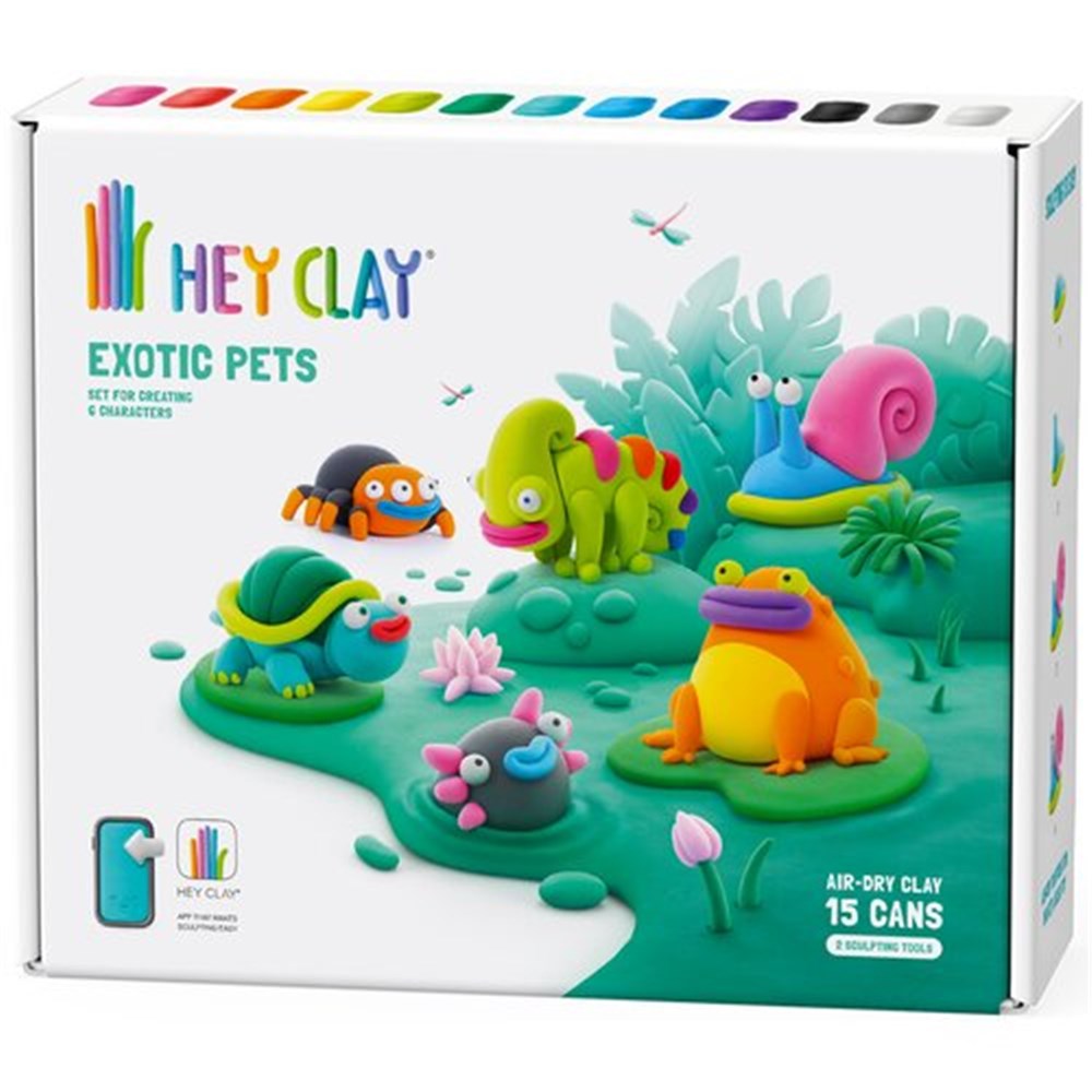 Hey Clay Exotic Pets - 15 Can Set