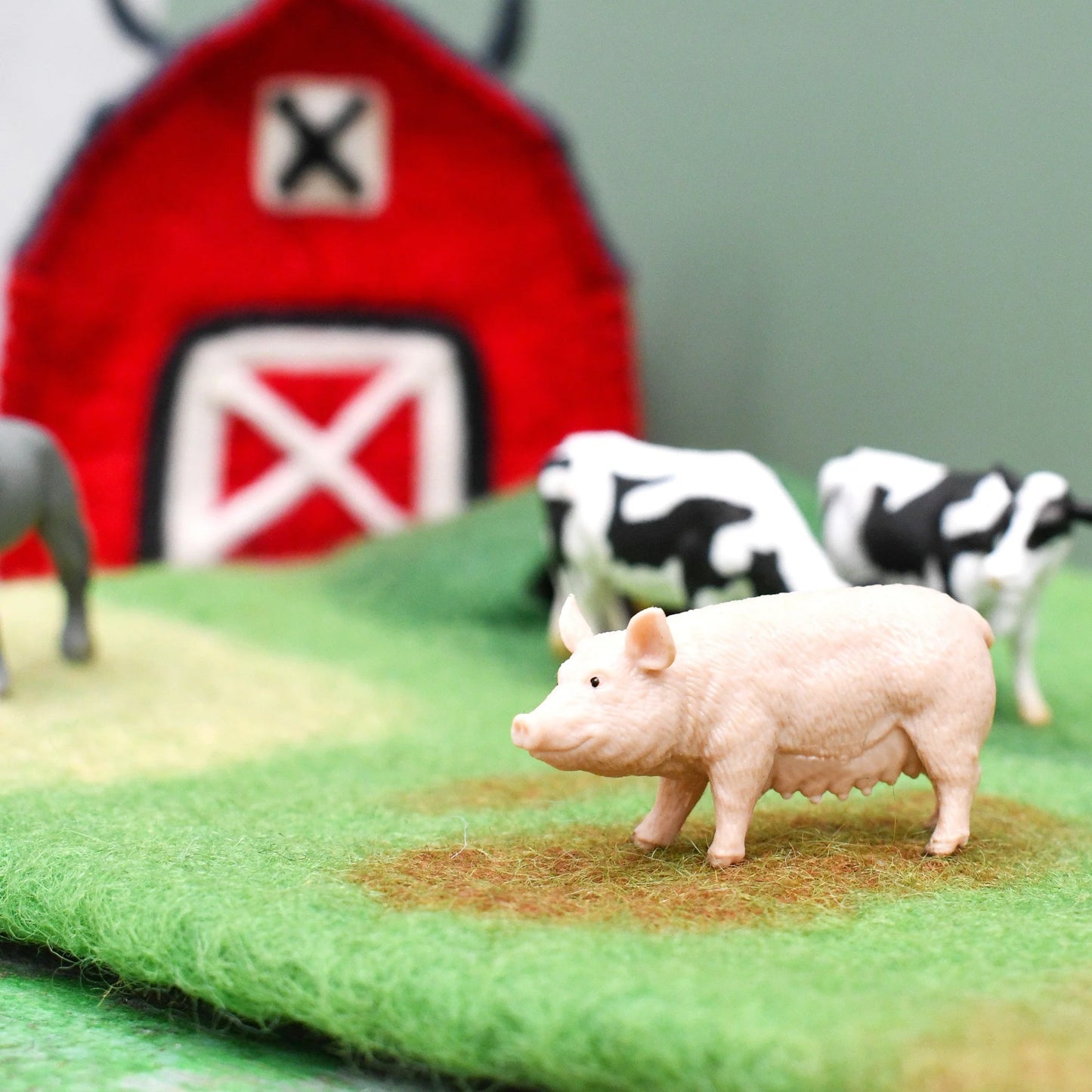 Farm Felt Play Mat Playscape