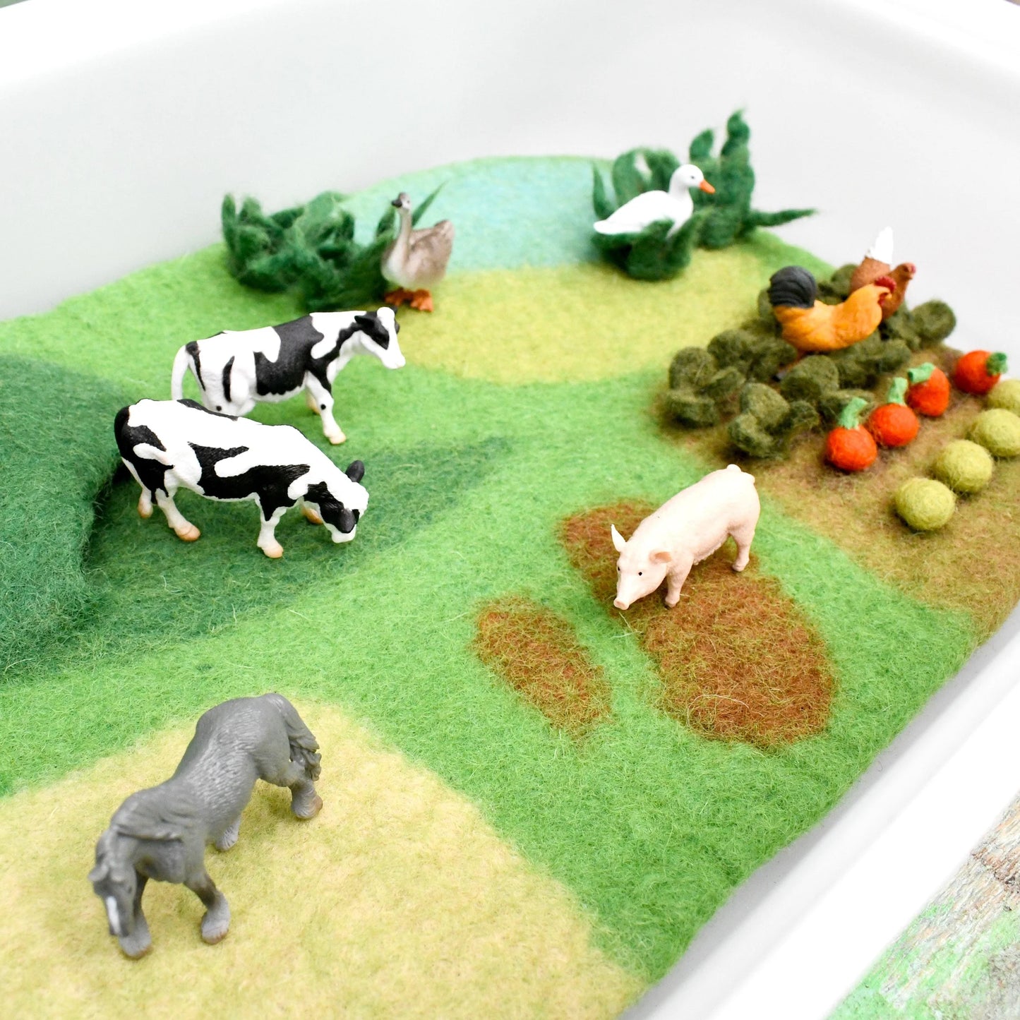 Farm Felt Play Mat Playscape