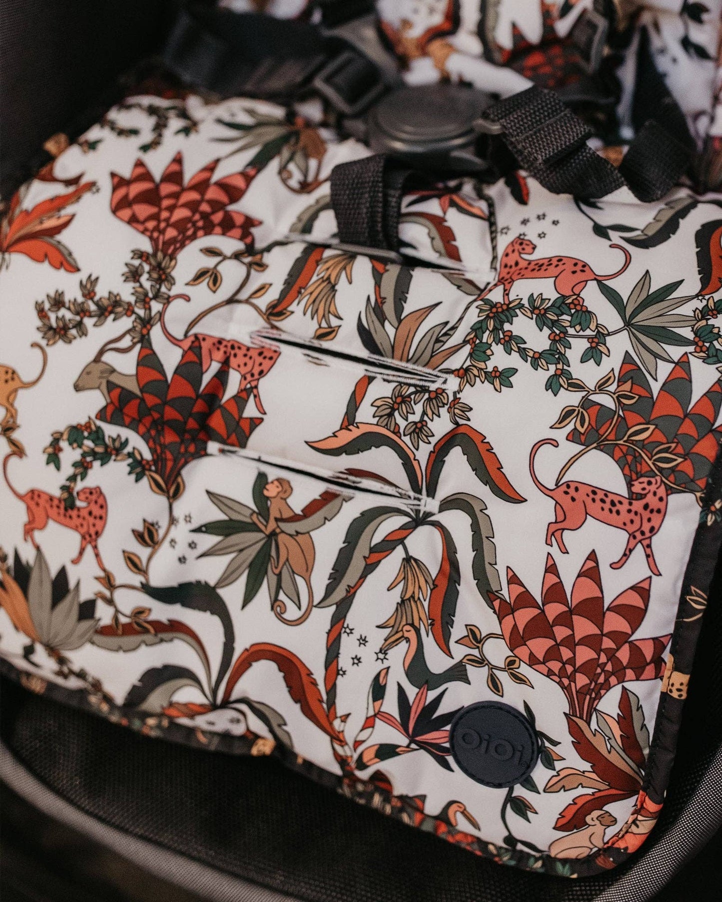 Reversible Pram Liner - Jungle