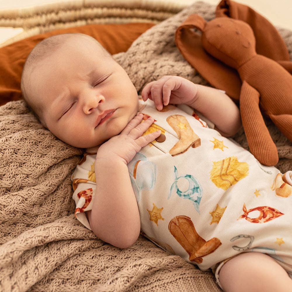 Cowboys Short Sleeve Organic Bodysuit